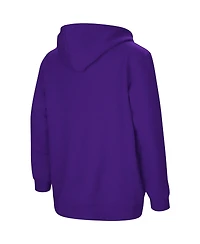 Colosseum Big Boys and Girls Purple Washington Huskies 2-Hit Team Pullover Hoodie