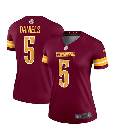 Nike Women's Jayden Daniels Burgundy Washington Commanders Legend Player Performance Top
