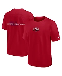 Nike Men's Scarlet San Francisco 49ers Dominate the Game Essential Max90 T-Shirt