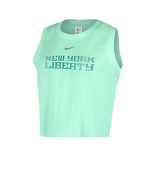 Nike Women's Mint New York Liberty Mesh Tank Top