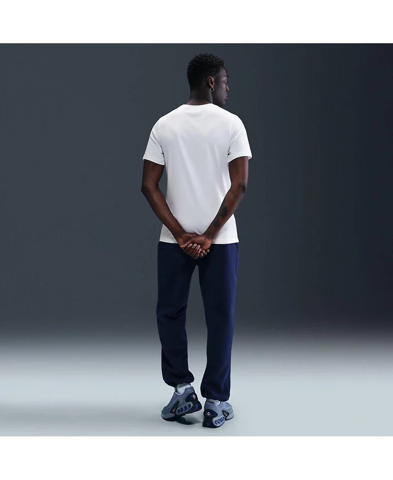 Nike Men's White Paris Saint-Germain Wordmark T-Shirt