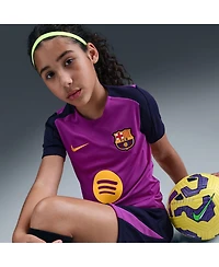 Nike Big Boys and Girls Purple Barcelona 2025/26 Strike Performance Jersey