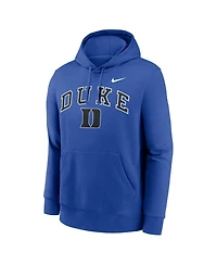 Nike Men's Royal Duke Blue Devils Club Fleece Arch Pullover Hoodie
