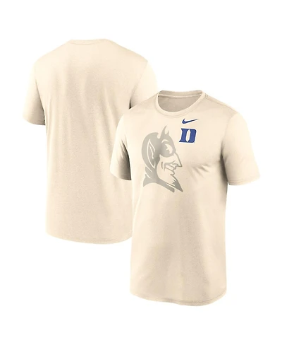 Nike Men's Natural Duke Blue Devils Campus Shadow Legend Performance T-Shirt