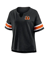 Fanatics Women's Black Cincinnati Bengals Redzone Curl Route T-Shirt