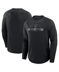 Fanatics Men's Black San Francisco 49ers Coverage Scheme Long Sleeve T-Shirt