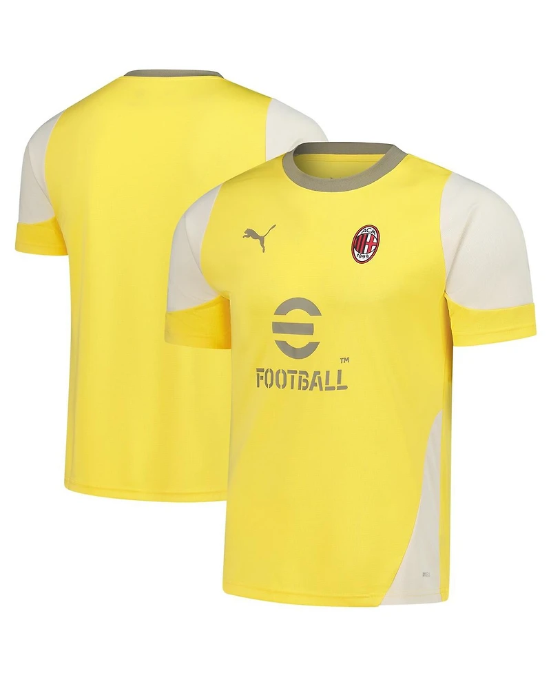Puma Men's Yellow Ac Milan 2025/26 DryCELL Training Jersey
