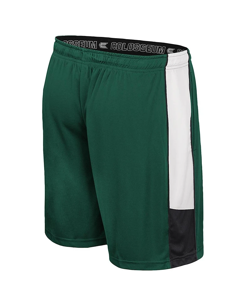 Colosseum Men's Green Michigan State Spartans Quantum Shorts