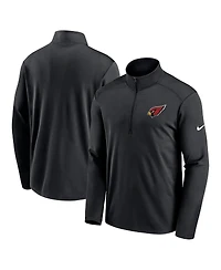 Nike Men's Black Arizona Cardinals Pacer Half-Zip Pullover Sweatshirt