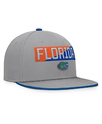 Fanatics Men's Gray Florida Gators Duo Snapback Hat