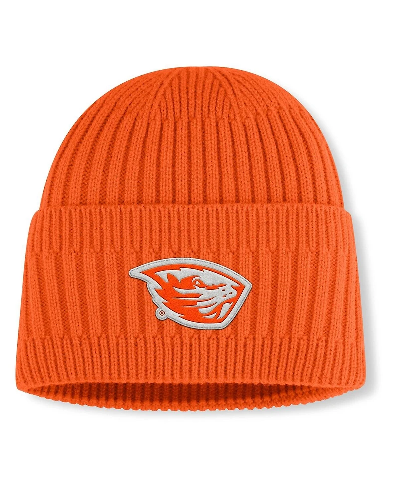 Fanatics Men's Orange Oregon State Beavers Revery Cuffed Knit Hat