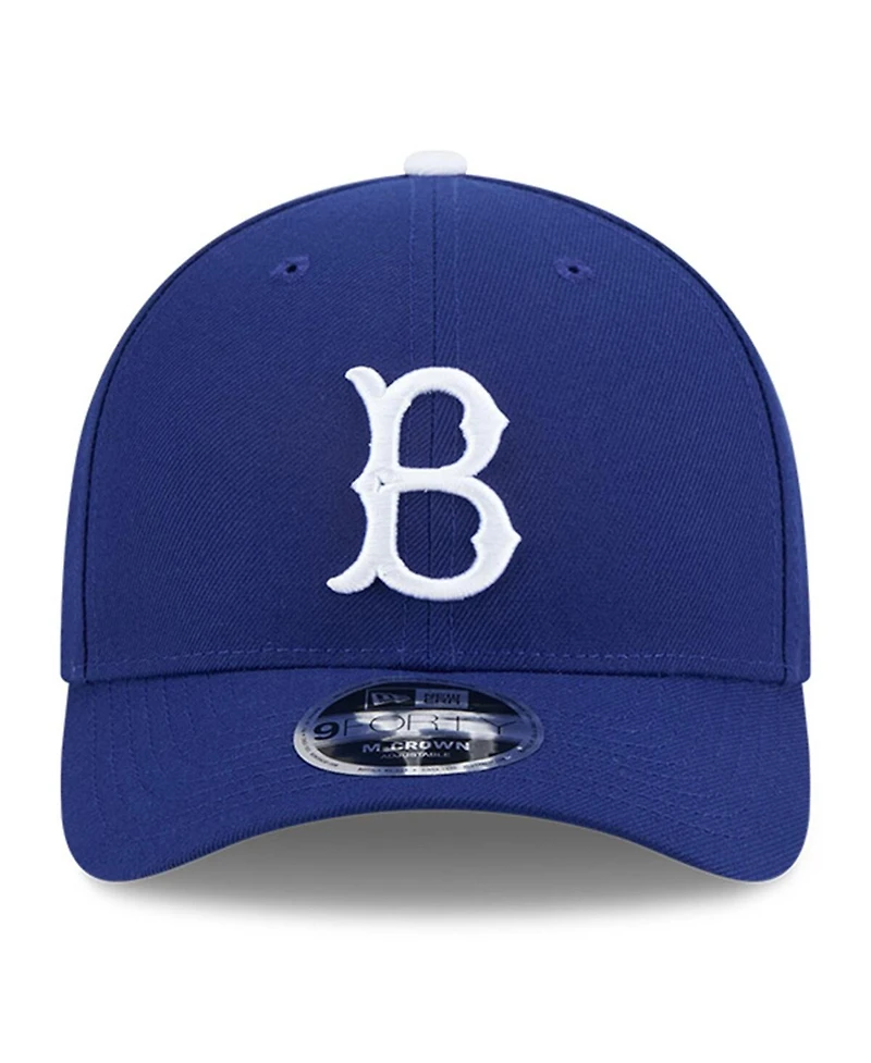 New Era Men's Royal Brooklyn Dodgers Baseball Hall of Fame 9FORTY M-Crown Adjustable Hat