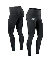 Nike Women's Black Miami Dolphins Primetime Epic Fast Performance Leggings