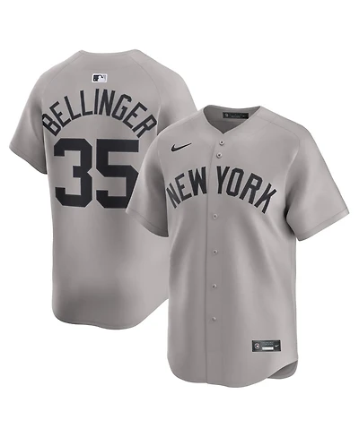 Nike Men's Cody Bellinger Gray New York Yankees Road Limited Player Jersey