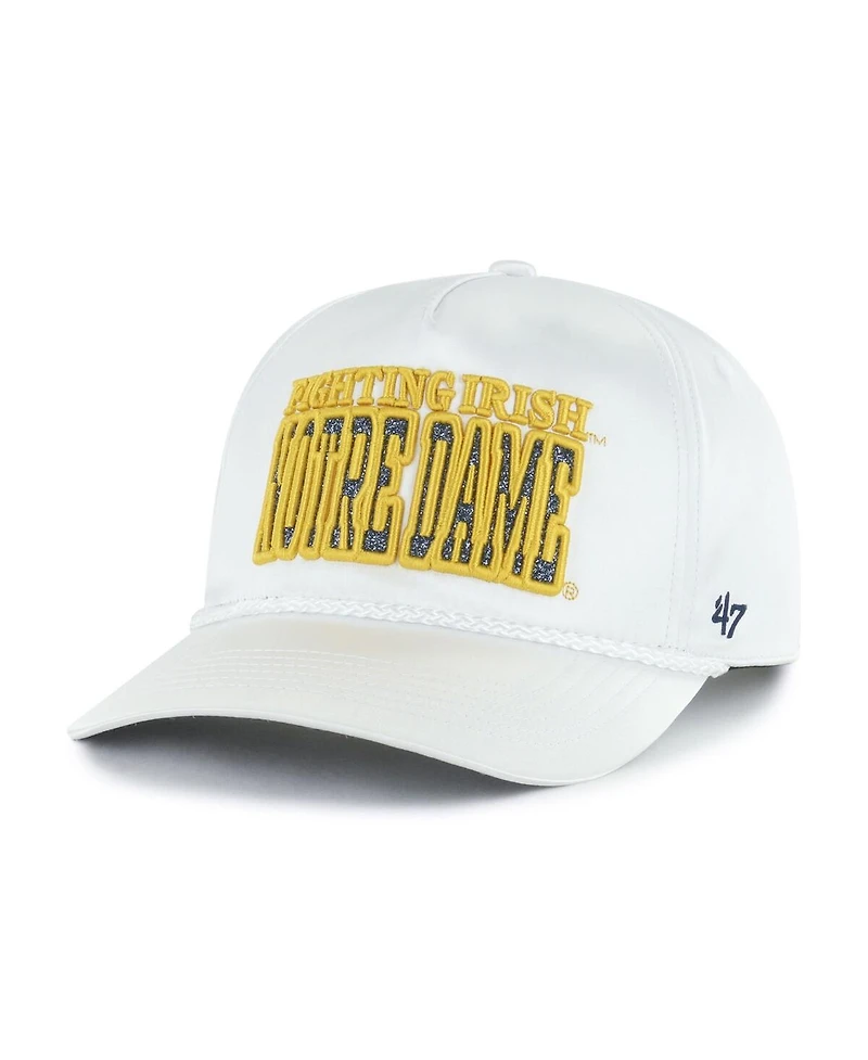 '47 Brand Women's White Notre Dame Fighting Irish Outspoken Hitch Adjustable Hat