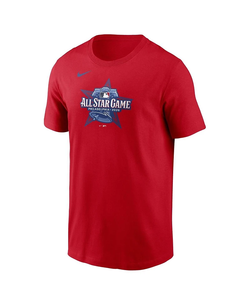 Nike Men's Red 2026 Mlb All-Star Game Logo T-Shirt