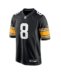 Nike Men's Aaron Rodgers Black Pittsburgh Steelers Alternate Game Jersey