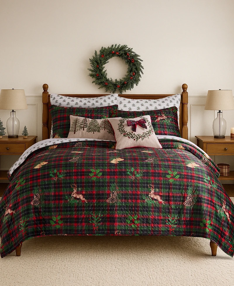Levtex Home Merry Tartan Sham, Standard