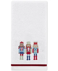 Decor Studio Holiday Nutcrackers Turkish Cotton 2-Pc. Hand Towel Set, 16" x 28"