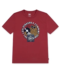 Levi's Big Boys Play That Record Short Sleeve T-Shirt