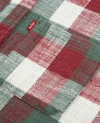 Levi's Big Boys Buffalo Checkered Flannel Long Sleeve Shirt