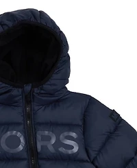Michael Kors Baby Boys Logo Fleece Lined Pram Snowsuit