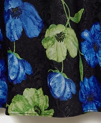 Mango Women's Floral-Print Long Skirt