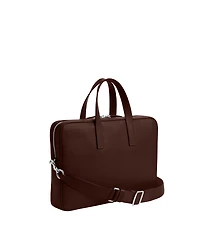 Coach Men's Carlyle Polished Pebble Brief Bag