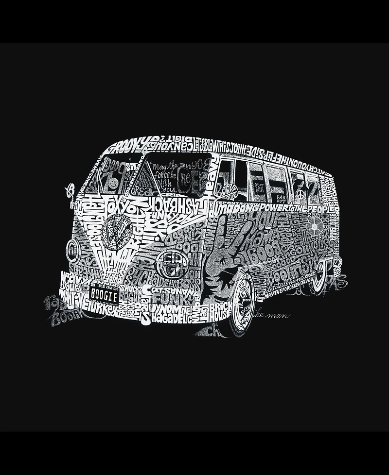 La Pop Art Plus The 70's Word T-Shirt