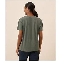 Pact Women's Organic Cotton Featherweight Slub Relaxed Tee