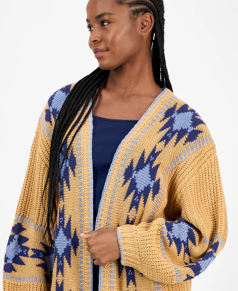 Driftwood Women's Aztec Long Cardigan