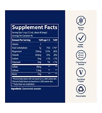 Trace Minerals ConcenTrace Trace Mineral Drops - Liquid Supplement for Bone & Joint Support