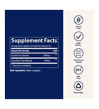 Trace Minerals Beef Liver, 500mg - Bone Health & Energy Support Supplement - Nutritional Supplement Aids Healthy Skin & Immunity
