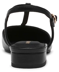 Anne Klein Women's Emily T-Strap Slingback Flats