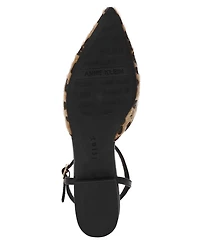 Anne Klein Women's Emily T-Strap Pointed Toe Flats