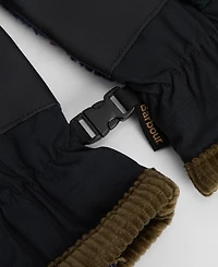 Barbour Men's Field Tartan Fleece Waterproof Gloves