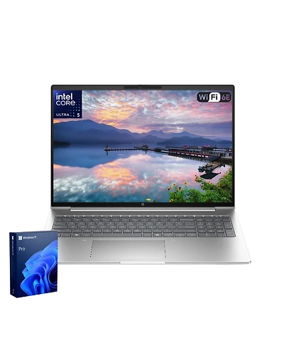 Hp ProBook 460 16" Business Traditional Laptop Intel Core Ultra 5 125U 8GB Ram Intel Graphics 256GB Ssd Storage Windows 11 Pro Fhd+ 60Hz