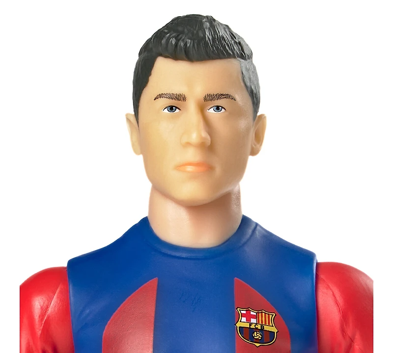 Banbo Toys Sockers Fc Barcelona Lewandowski 8" Collectible Soccer Action Figure
