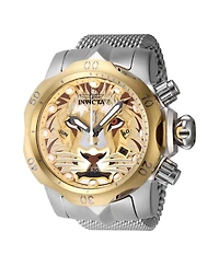 Invicta Men's 48171 Venom Quartz Multifunction Antique Silver, Gold, Brown, Copper Dial Watch