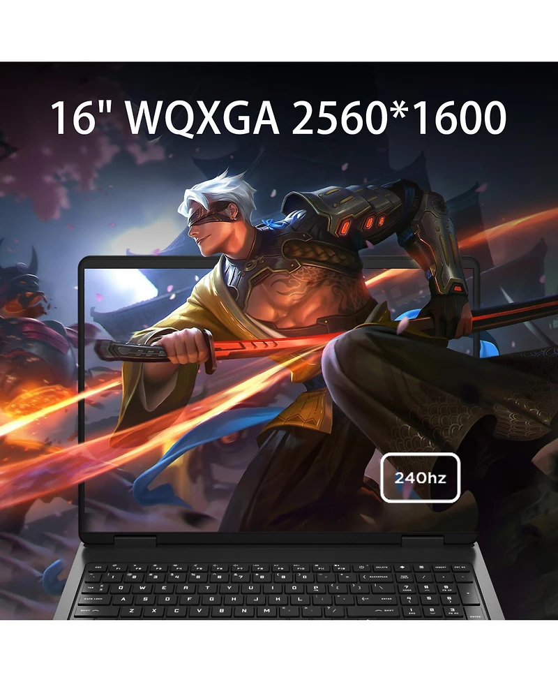 Hp Omen Slim 16" Gaming Traditional Laptop Intel Core Ultra 9 285H 16GB Ram Nvidia GeForce Rtx 5070 512GB Ssd Storage Windows 11 Home Wqxga 240Hz