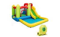 Outdoor Inflatable Bounce House with 480W Blower