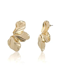 Bcbg Gold-Tone Leaf Statement Earrings