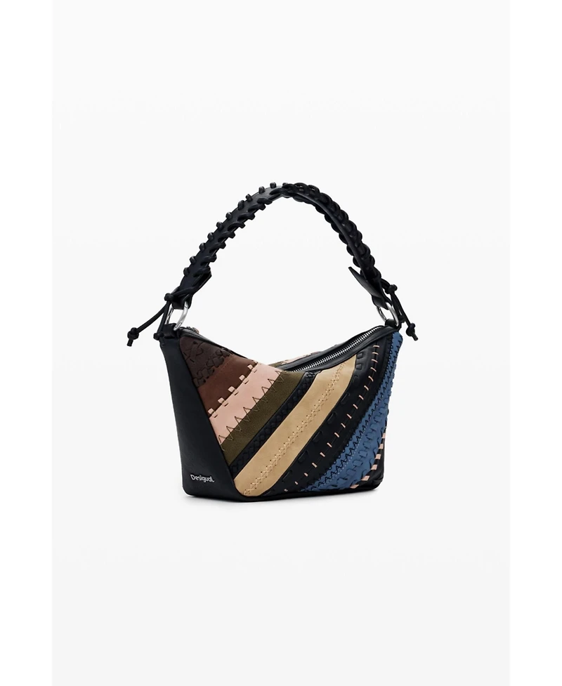 Desigual Women's Medium patchwork shoulder bag