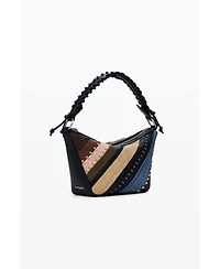 Desigual Women's Medium patchwork shoulder bag
