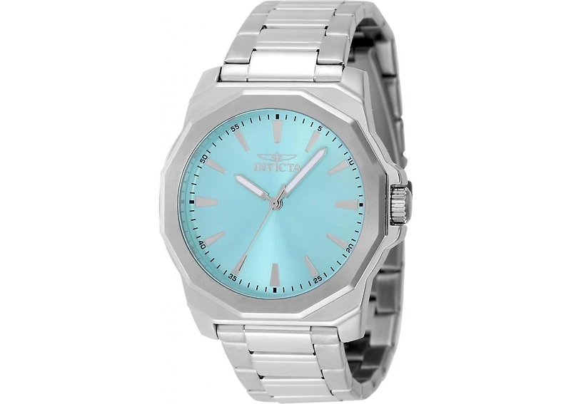 Invicta Men's Speedway Quartz 3 Hand Tiffany Blue Dial Watch