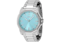Invicta Men's Speedway Quartz 3 Hand Tiffany Blue Dial Watch