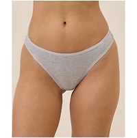 Pact Everyday Mid Rise Thong 5-Pack