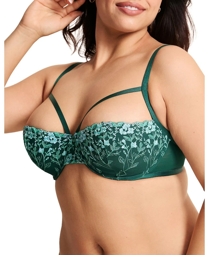 Adore Me Fern Women's Plus-Size Contour Balconette Bra