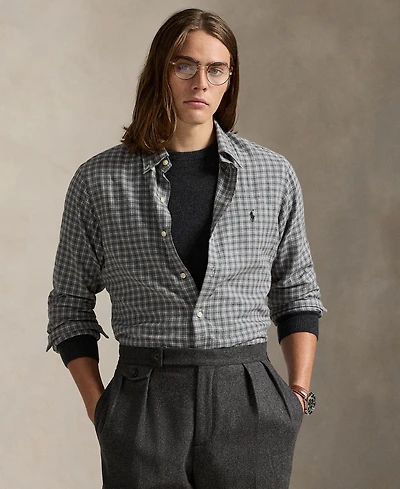 Polo Ralph Lauren Men's Classic-Fit Plaid Twill Shirt