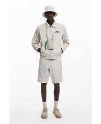 Desigual Men's Jacket with sun borders